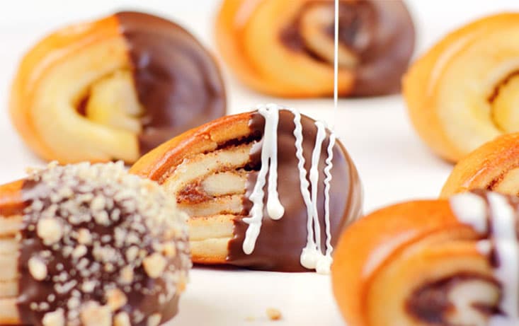 Mit Schokolade verzierte GIFFLAR| Pågen